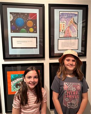 Artists and the Word & Image exhibit